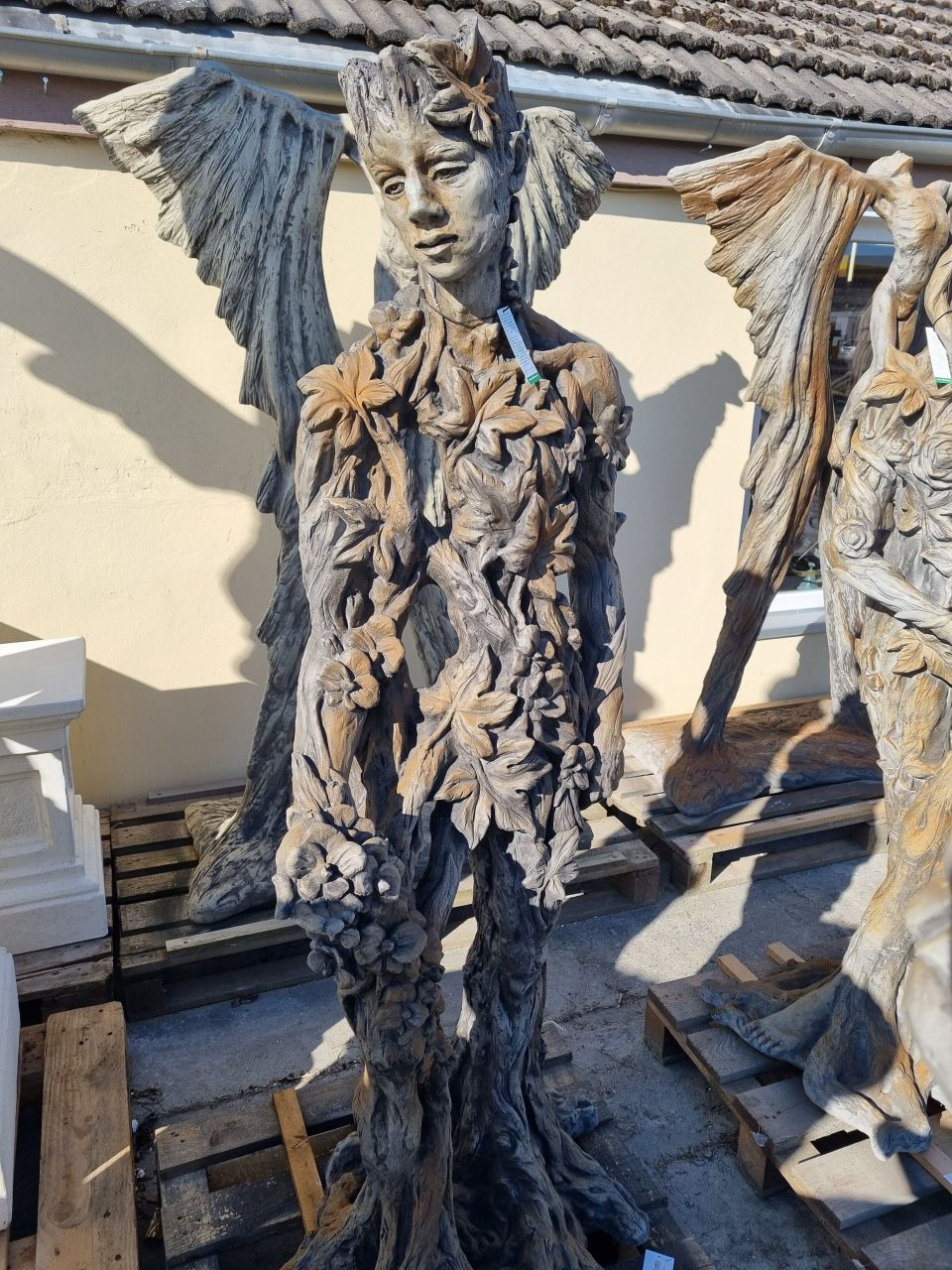 Gartenfigur König der Natur 'Artur' Rosteffekt - Original von Vidroflor