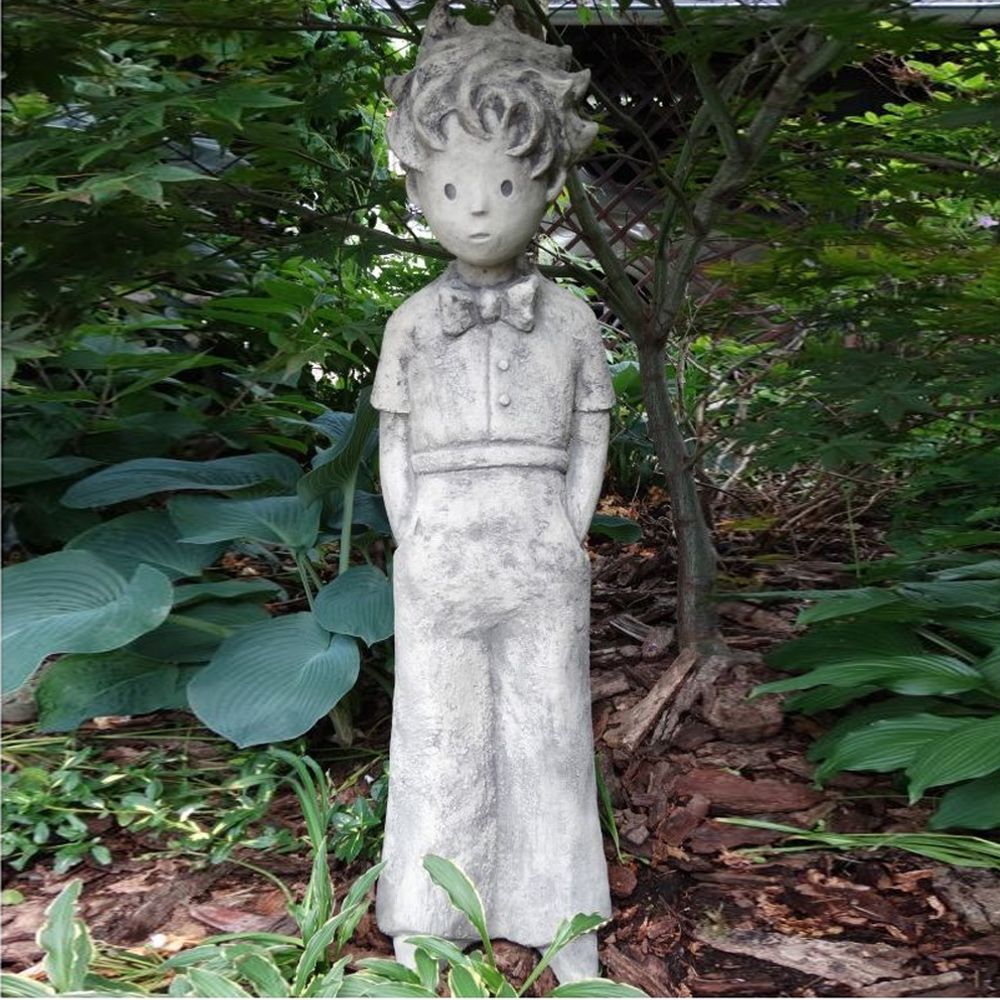 Gartenfigur 'Der kleine Prinz' - Original von Vidroflor