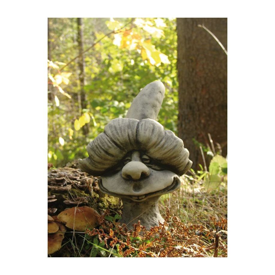 Gartenfigur Magic Mushrooms Komplettes 5er Set - Original von Vidroflor