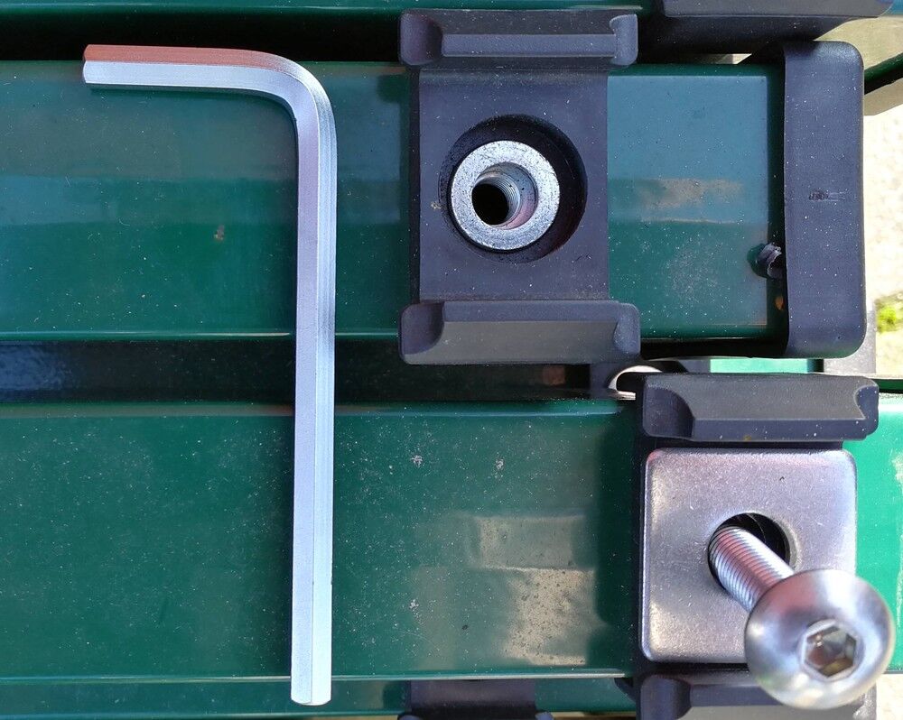 Winkelschraubendreher Innensechskant 5,5mm für Montage von Stabmattenzäunen