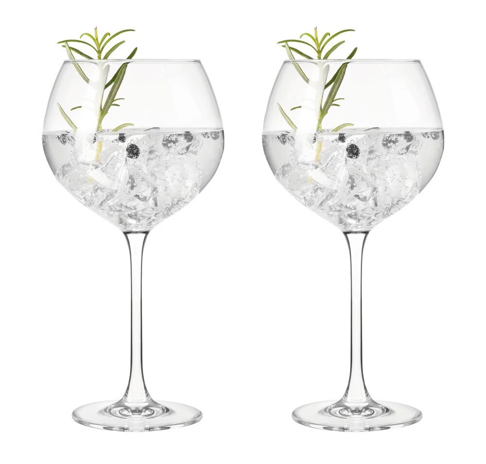 Leonardo Gingläser GIN-Serie 2er-Set gezogener Stiel 630ml