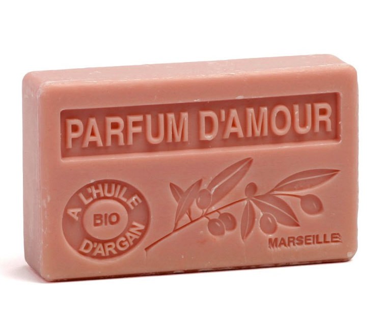 Bio-Arganöl Seife - Parfum d'Amour (Duft der Liebe) - 100g