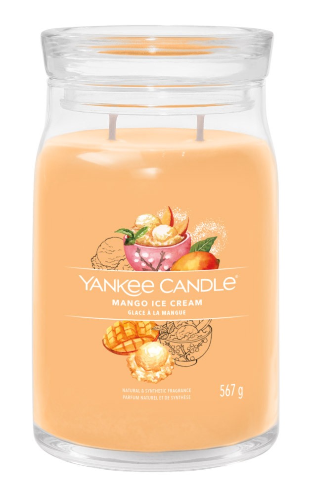 Yankee Candle Duftkerze Signature Mango Ice Cream 567 g