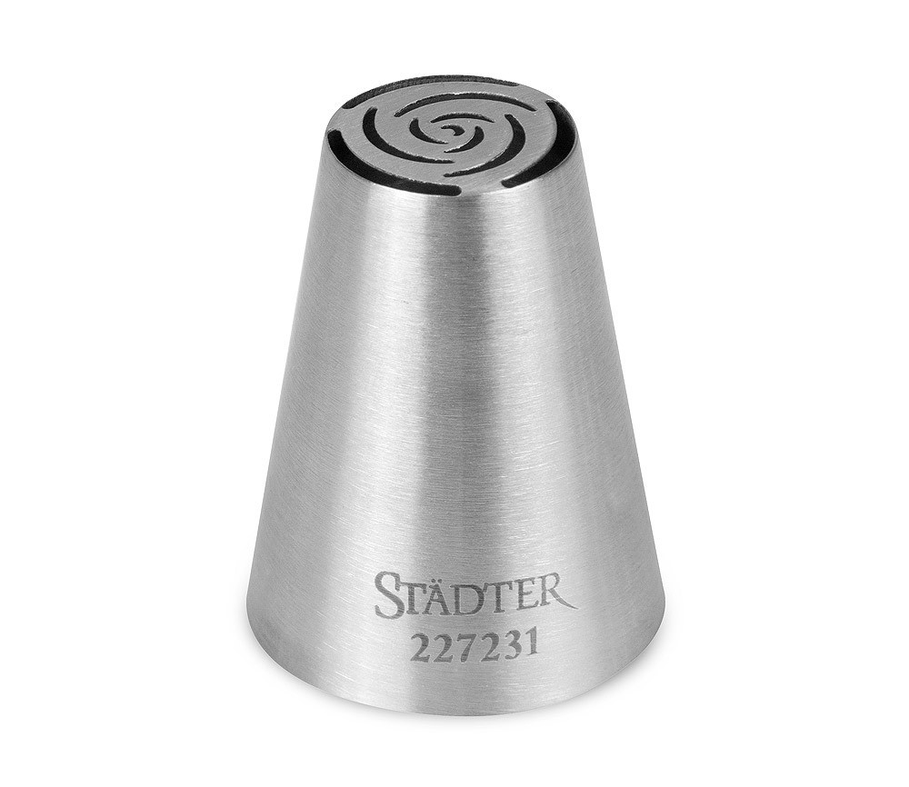 Städter Rosenknospentülle Fine Line Spritztülle Edelstahl 17mm