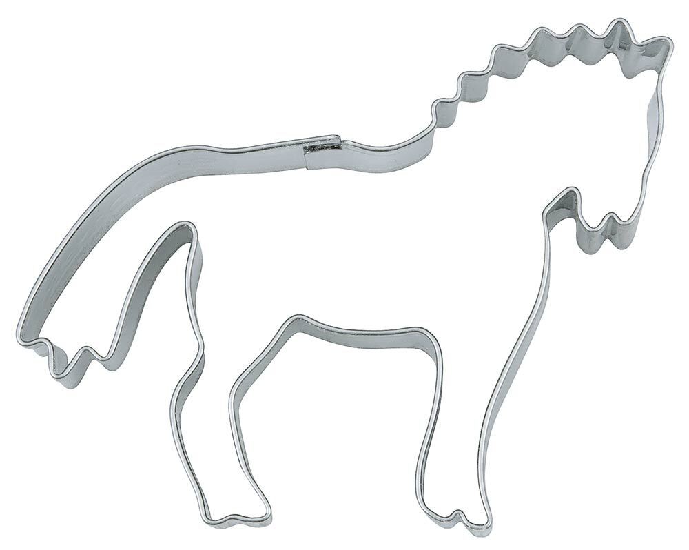 Städter Ausstechform Pferd Plätzchenausstecher Edelstahl 8,5cm