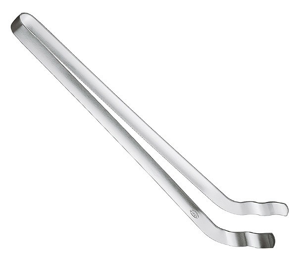 RÖSLE Grillzange gebogen Edelstahl 35,5cm