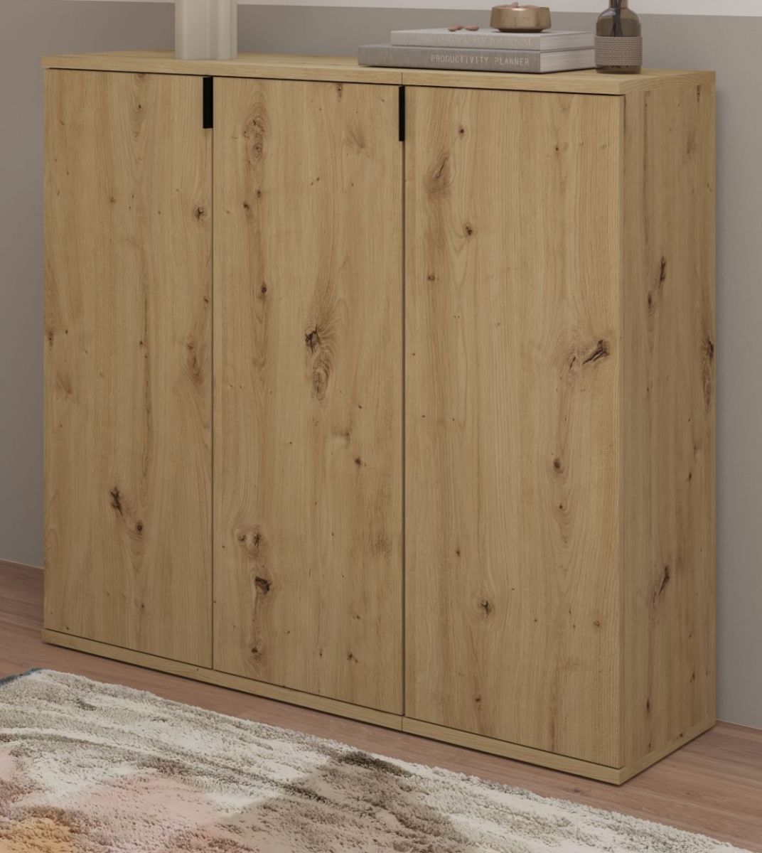 Kommode Line-Up in Eiche 91 x 99 cm