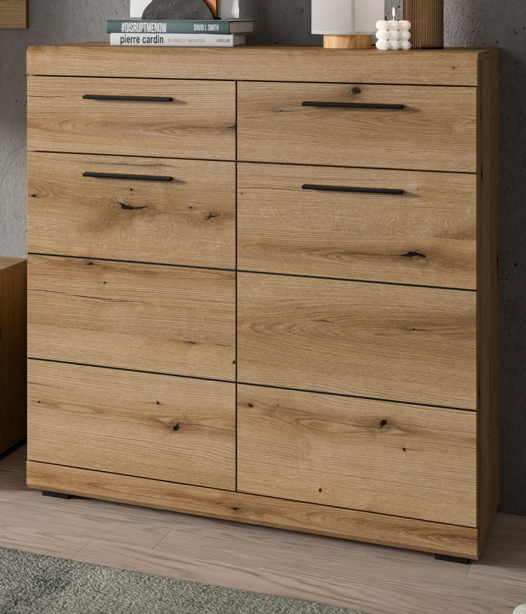 Schuhschrank Shawn in Evoke Eiche 90 cm