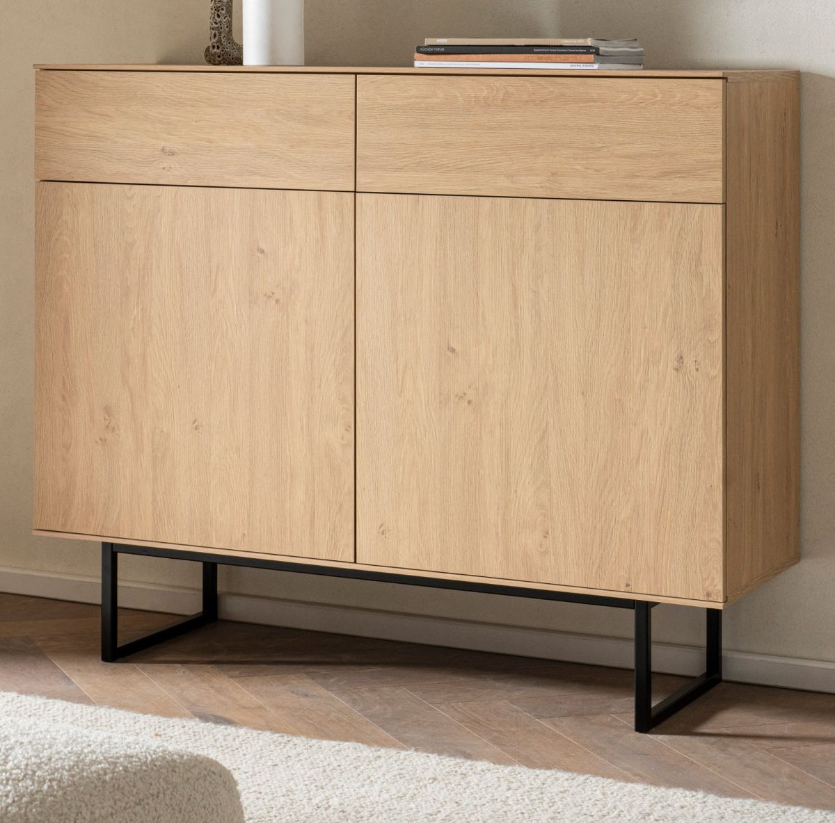 Sideboard Breda in Eiche 115 x 98 cm