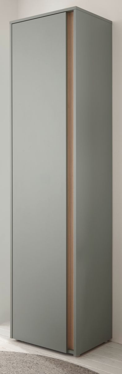 Schuhschrank Center in Salbei und Eiche 50 x 200 cm