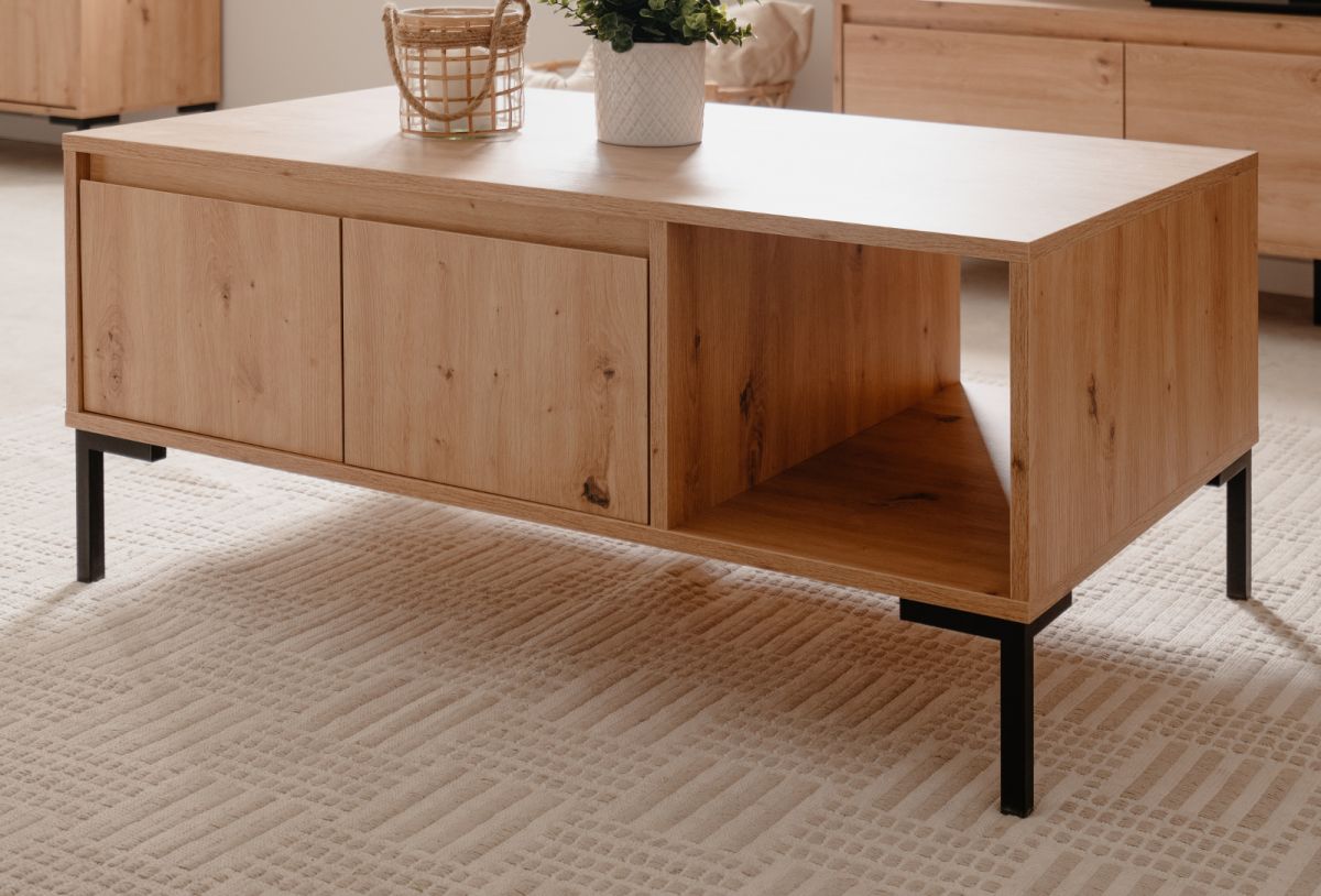 Couchtisch Bastia in Artisan Eiche 100 x 60 cm