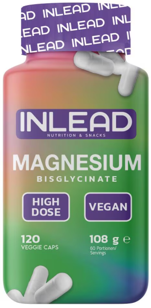 Magnesium Bisglycinate (120 Caps), Inlead Nutrition
