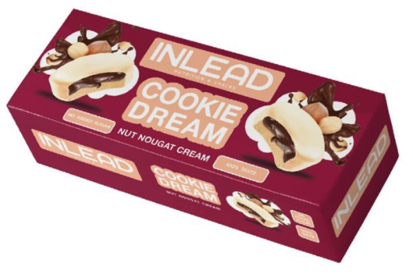 Cookie Dream Nut Nougat Cream (128g), Inlead Nutrition