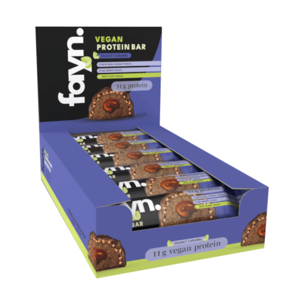 Vegan Protein Bar (12x50g), Fayn