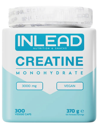 Creatine Monohydrate Vegan (300 Caps), Inlead Nutrition