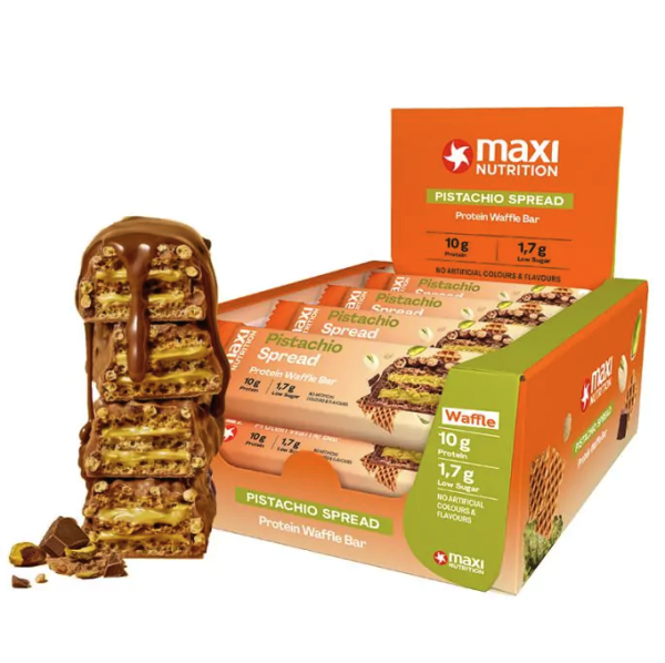 Protein Waffle Bar Spread (12x39g), Maxi Nutrition