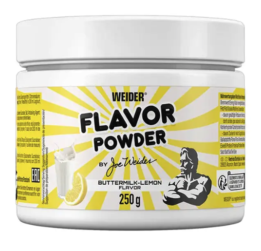 Flavor Powder Buttermilk Lemon (250g) - MHD 28.02.26, Weider