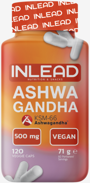 Ashwagandha KSM-66 (120 Caps), Inlead Nutrition