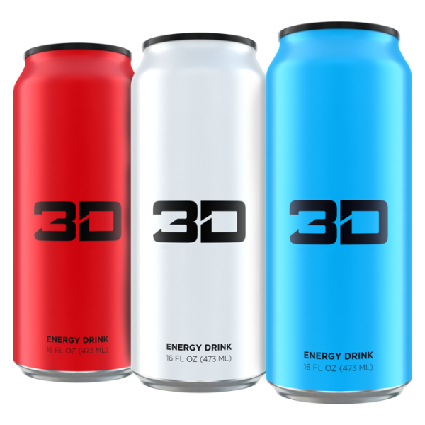 3D Energy Drink (one Pint) 473ml