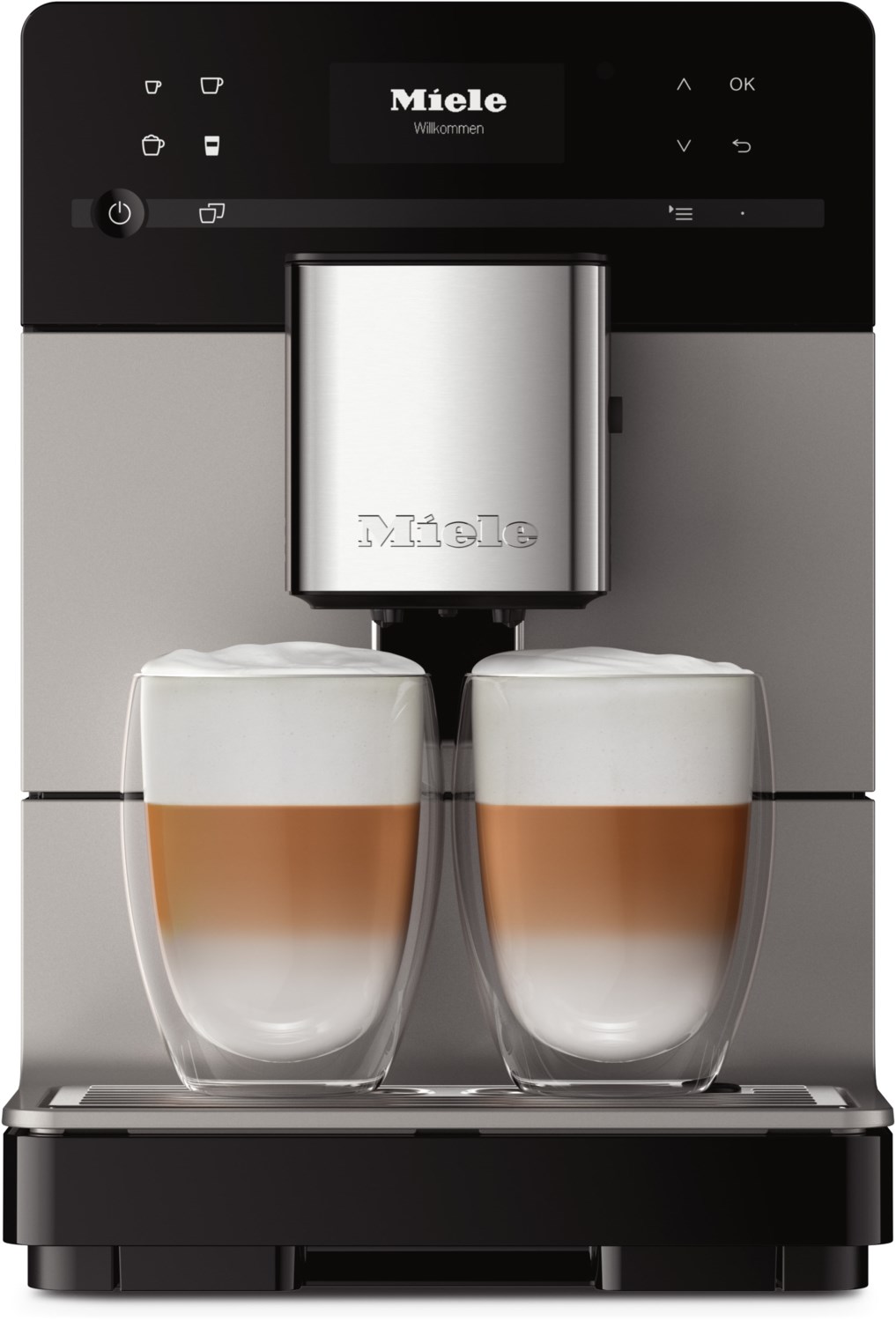 Miele Stand-Kaffeevollautomat CM 5510 Silence AlusilberMetallic