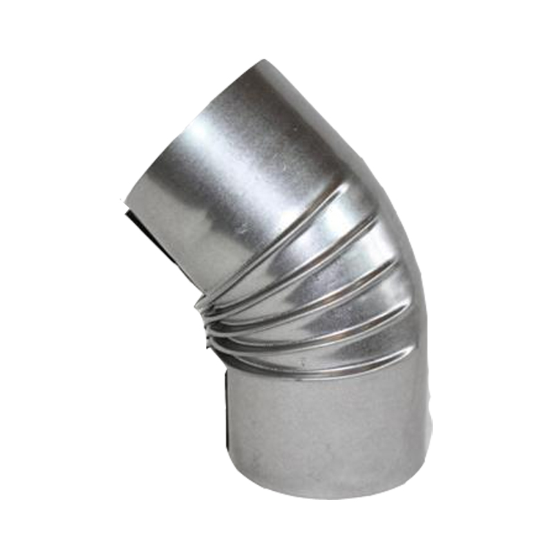 Ofenrohr Bogen 45° ohne Tür FAL DN 120mm