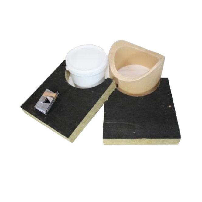 Anschlussstutzen Set aus Schamotte verschiedene Durchmesser