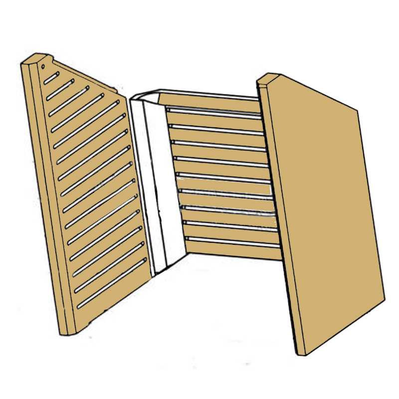 Ausmauerung Vermiculite passend für Kaminofen Riano von Eurotherm