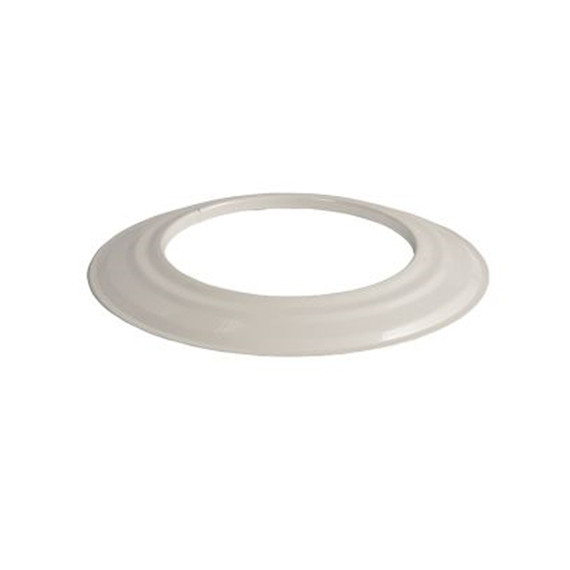 Ofenrohr emailliert weiß DN 120mm Wandrosette Standard Line