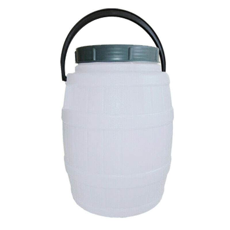 Weithalsfass 12 Liter weiß mit Henkel