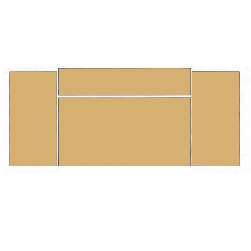 Ausmauerung Vermiculite passend für Kaminofen Fuego von Limex