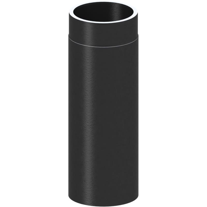 Tecnovis Tec-Protect Längenelement 500 mm Schwarz DN 150mm