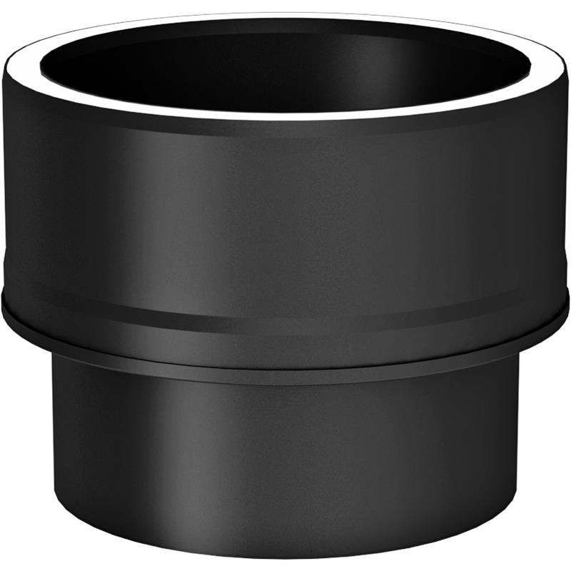 Tecnovis Tec-Protect Übergang von Kaminofen auf Tec-Protect Schwarz DN 150mm