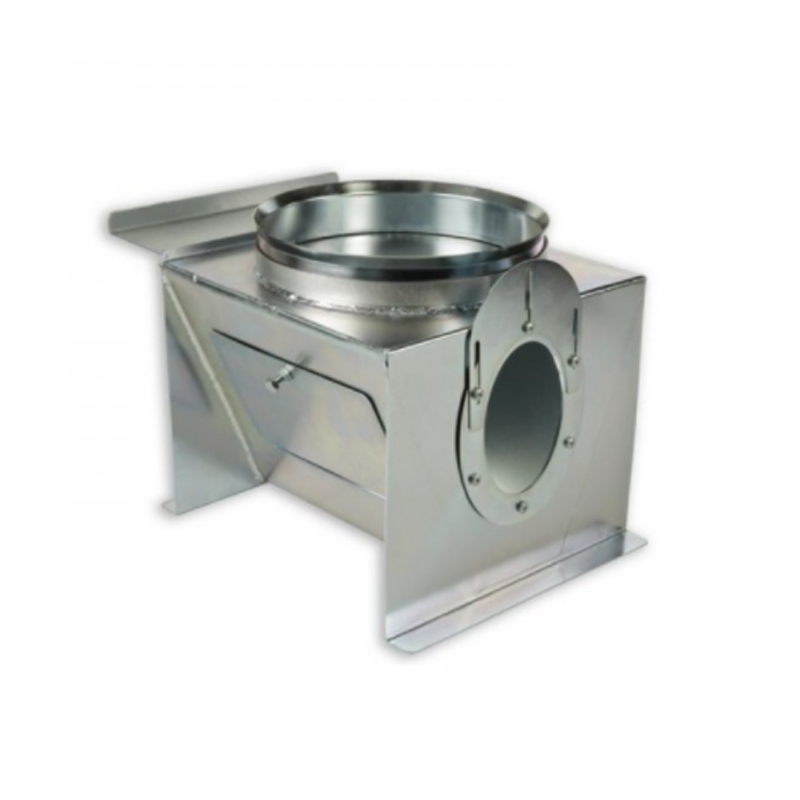 Schneckenkasten für Pelletsilo - Anschluß für Förderschnecke