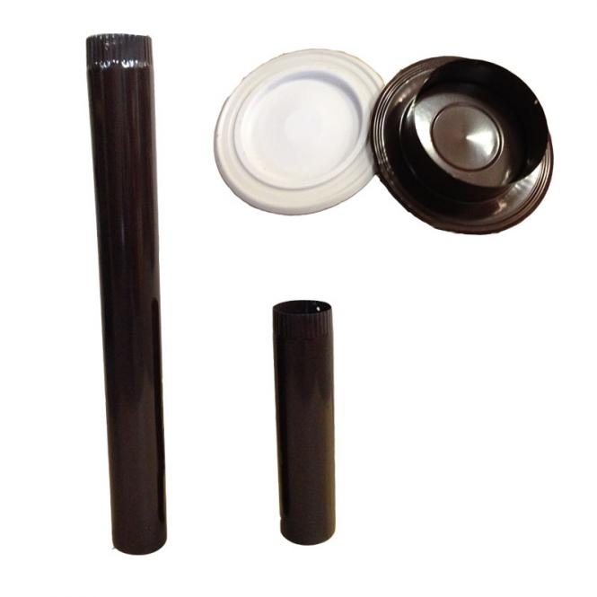 Sonderposten Ofenrohr Rauchrohr braun oder weiss emailliert 120 ¸, versch. Ausführungen, 2te Wahl