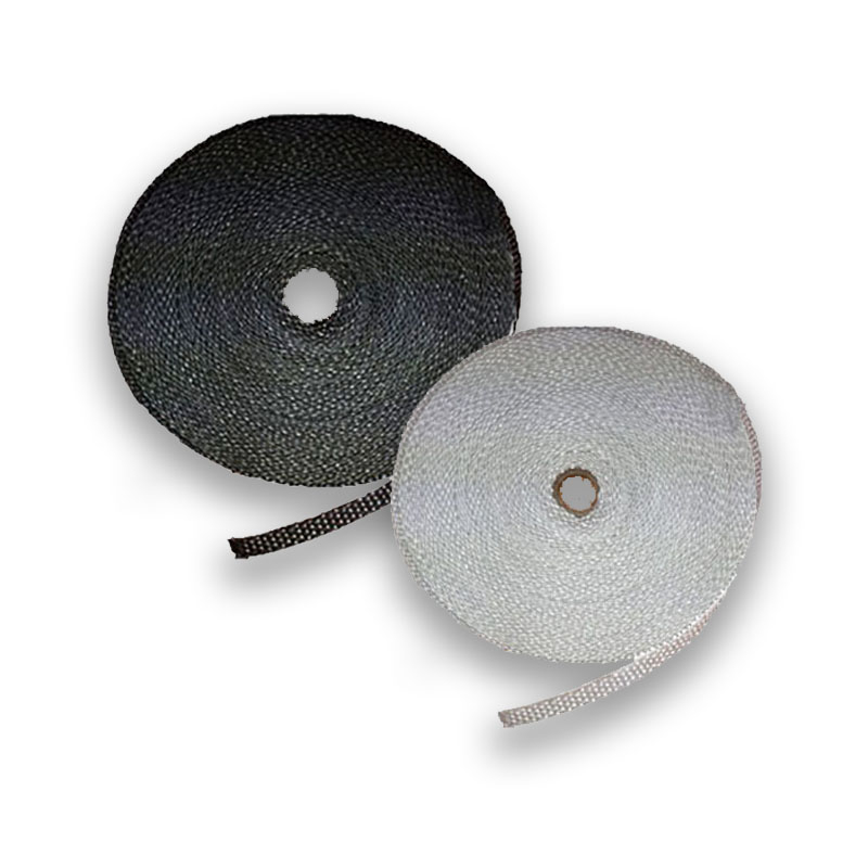 Flachdichtung Kaminofen ohne Klebestreifen 20mm x 2mm Schwarz