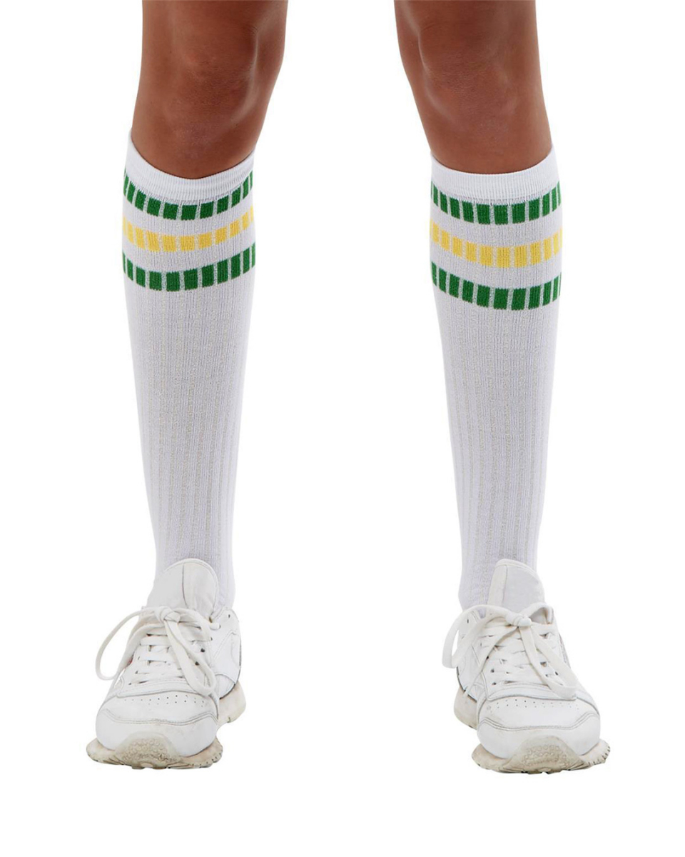 80s Tennis Socken als Kostüm Accessoire
