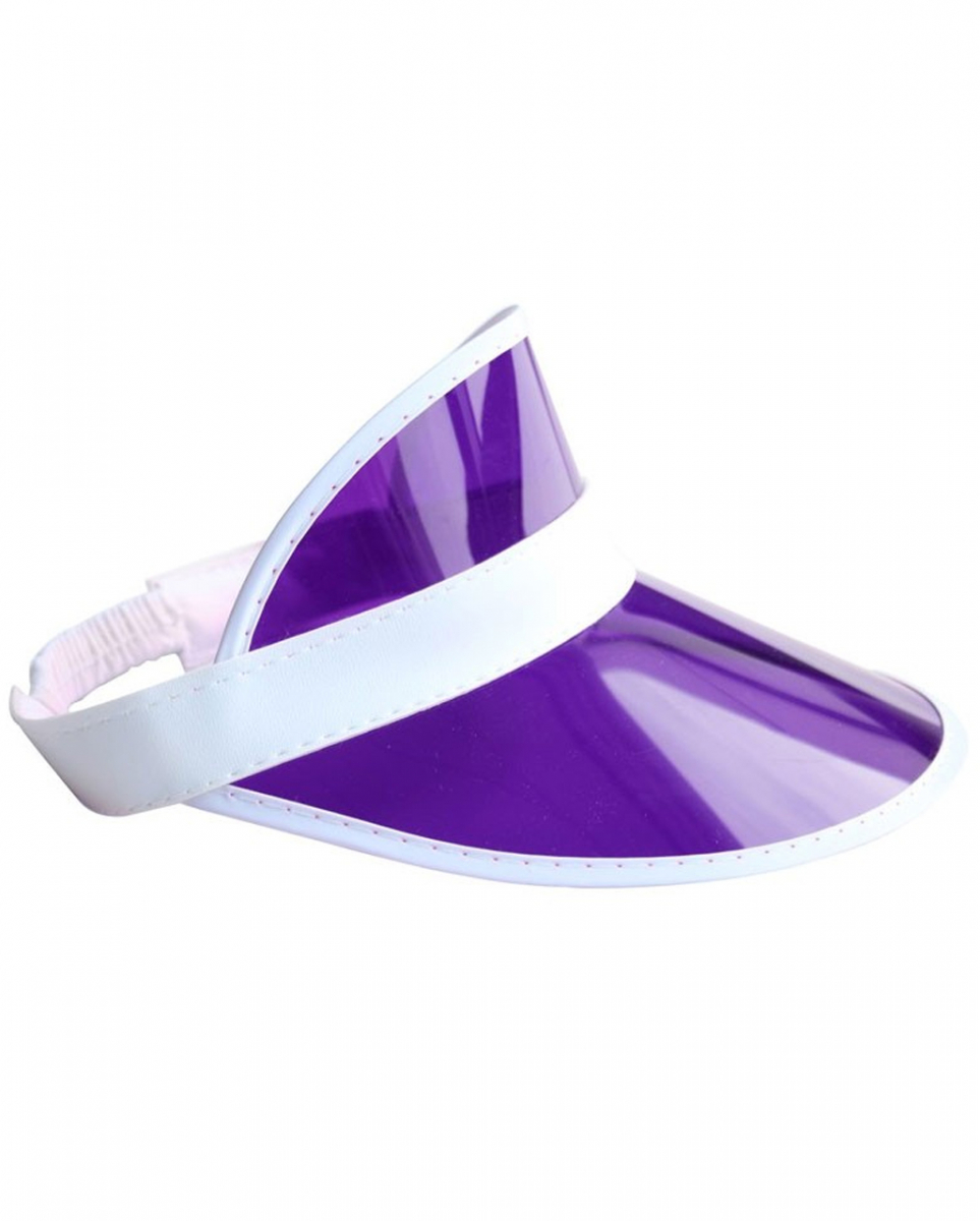 Lila 80s Sonnenvisier