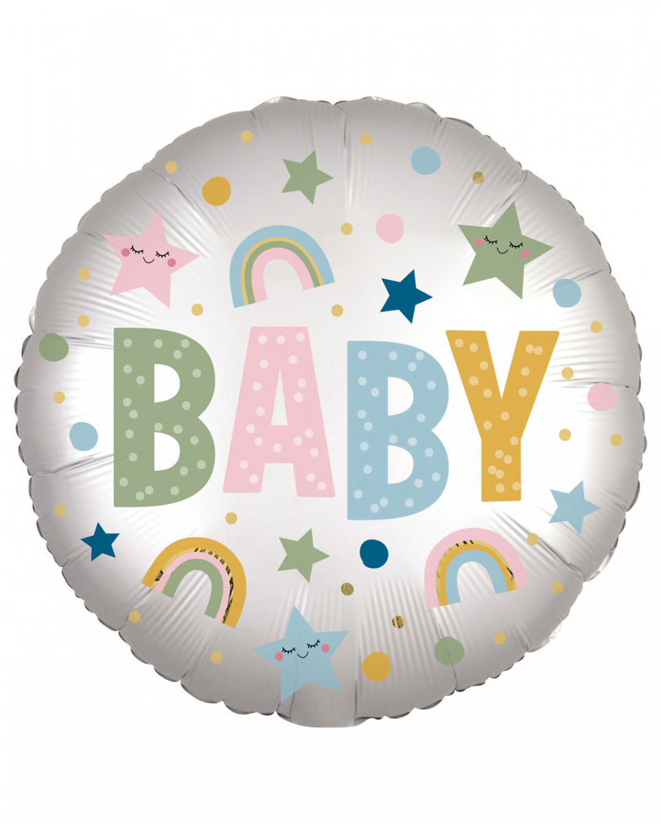 Baby Folienballon Satin