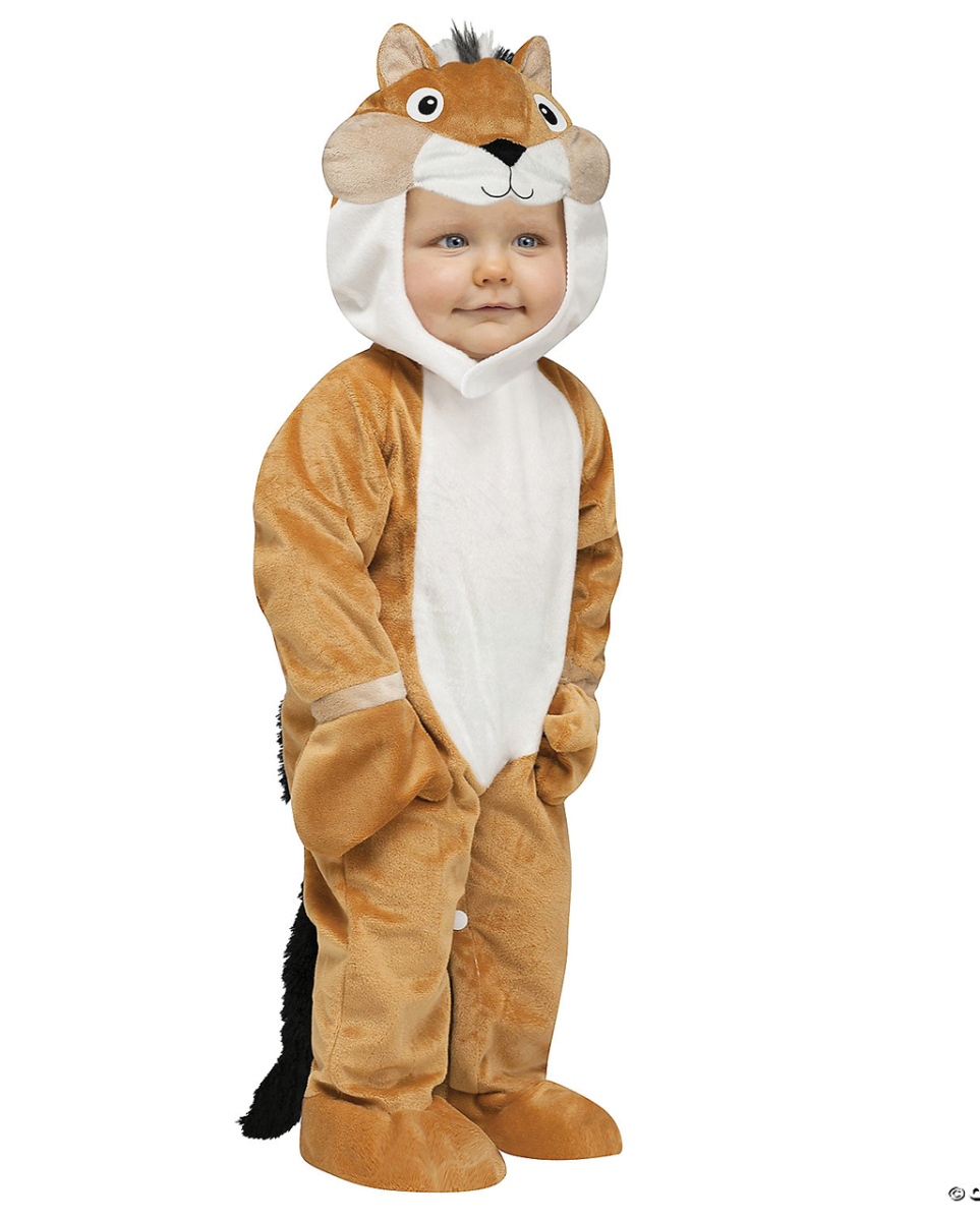 Kleines Backenhörnchen Kostüm