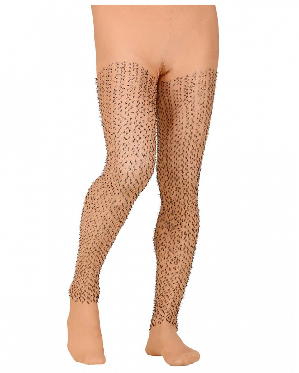 Scherz-Strumpfhose 'Behaarte Beine'