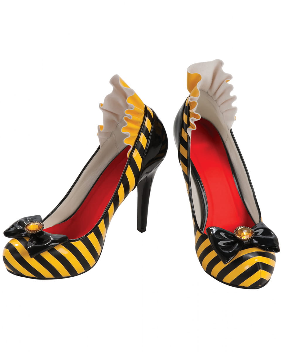 Bienen Schuhe mit Schleife