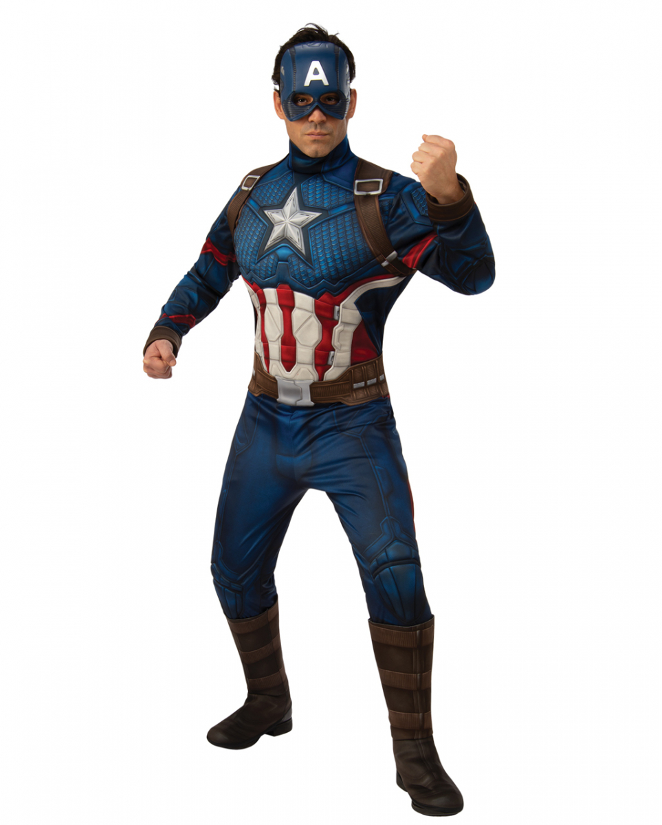 3D Muskel Kostüm Captain America