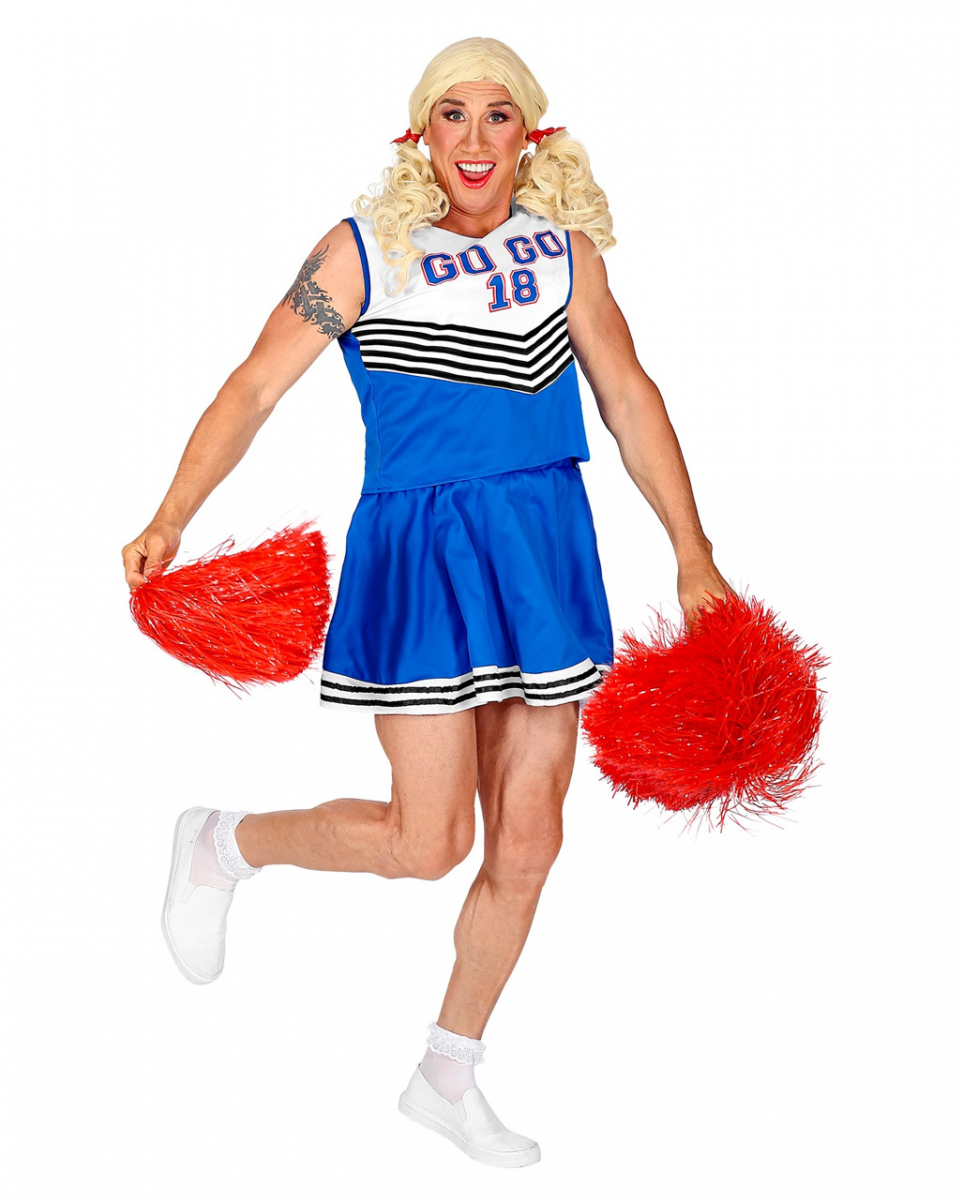 Cheerleader Männer Kostüm