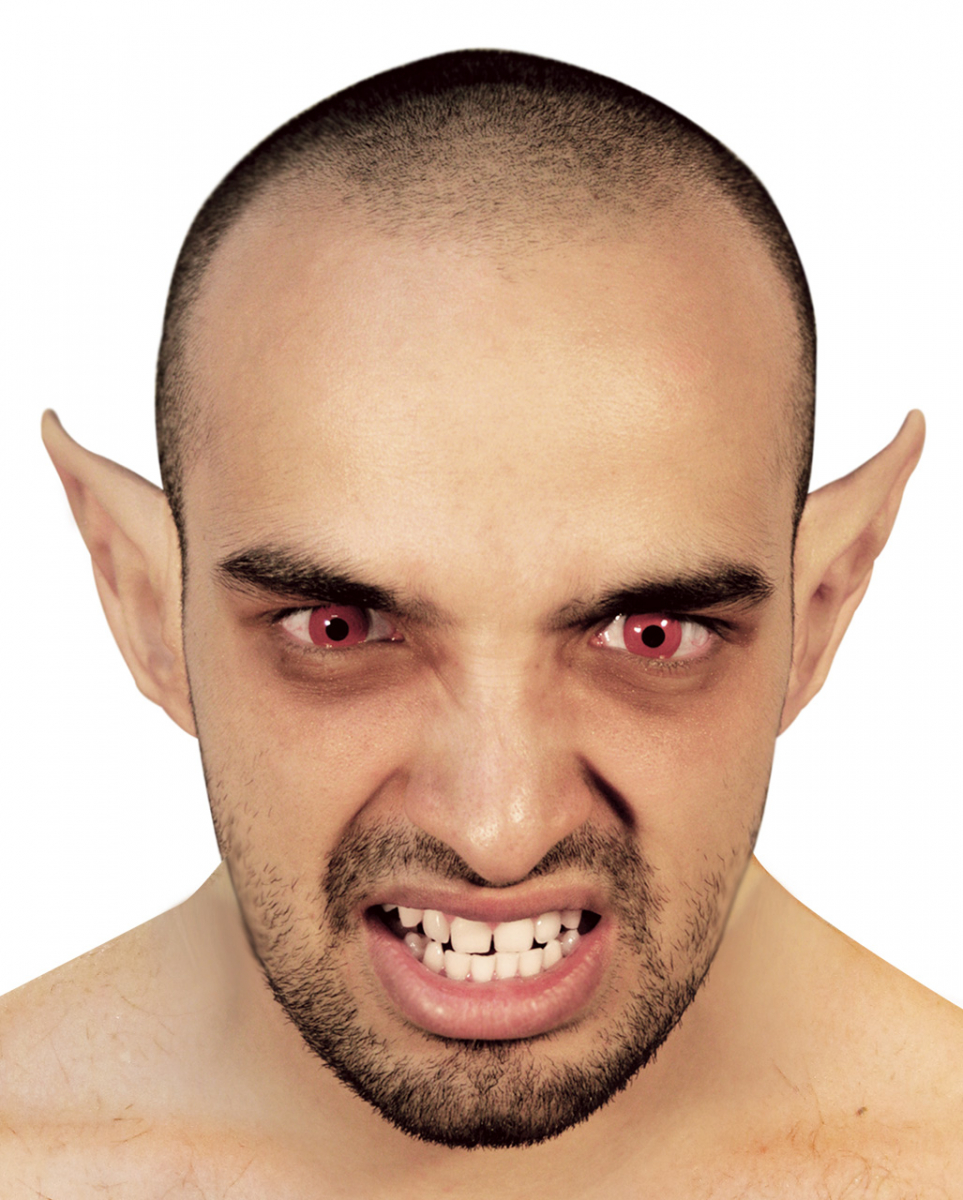 Dämonen Ohren Latex Applikation