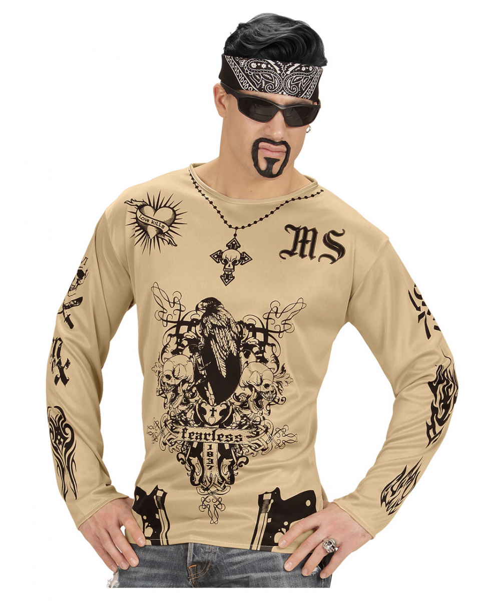 Gang Member Tattoo Shirt