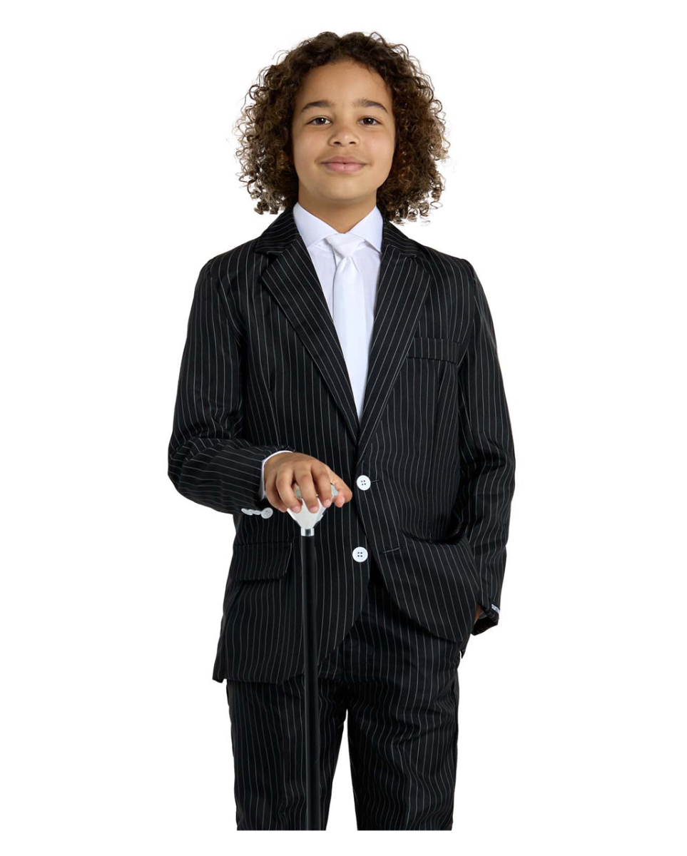 Nadelstreifen Gangster Anzug für Kinder- Suitmeister
