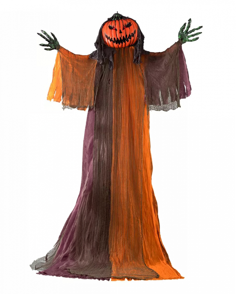 Gigantische Kürbis Hängedeko mit LED 366cm