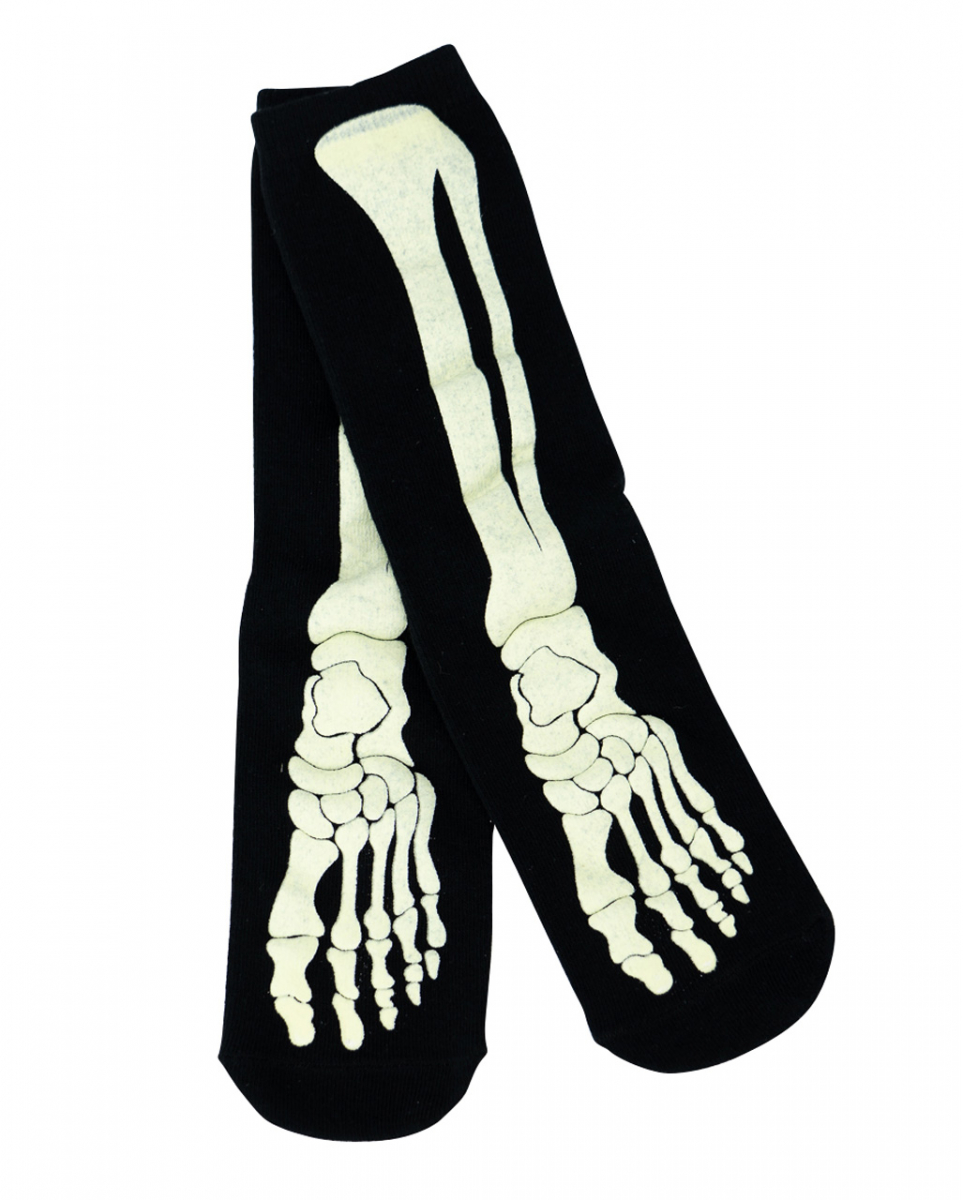 Halloween Socken Glow In Th Dark Div. Motiv