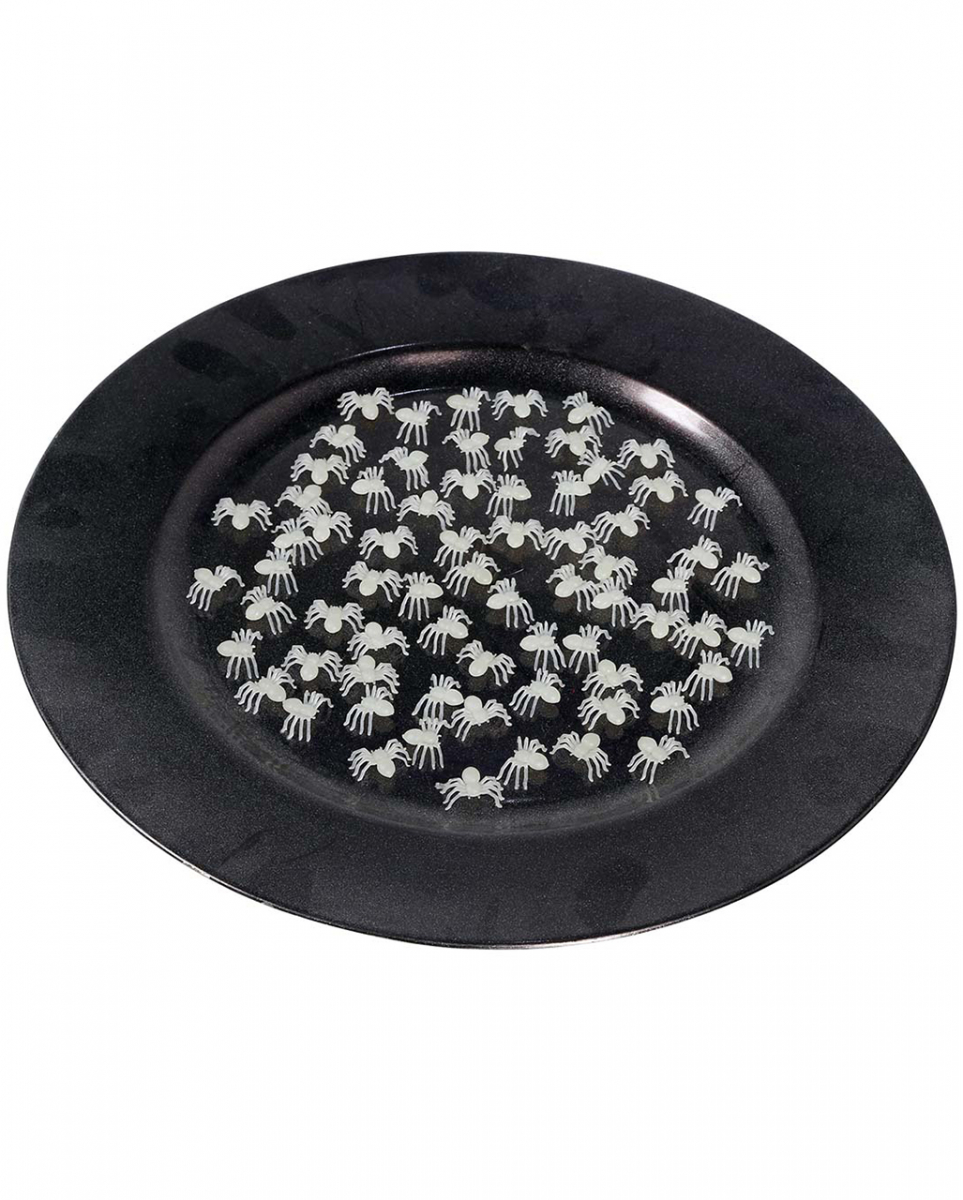 Im Dunklen leuchtende Mini Spinnen 70 St.