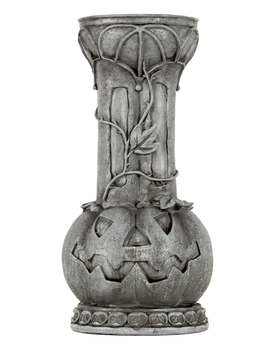 Gothic Kürbis Kerzenhalter 25cm